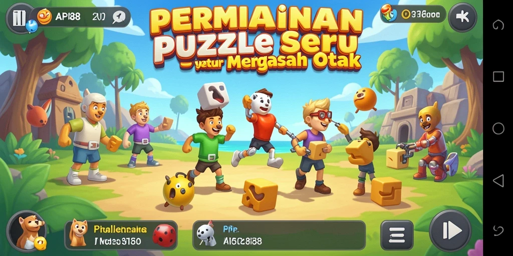 Screenshot utama API88 menampilkan gameplay seru dan menantang dalam permainan Puzzle.