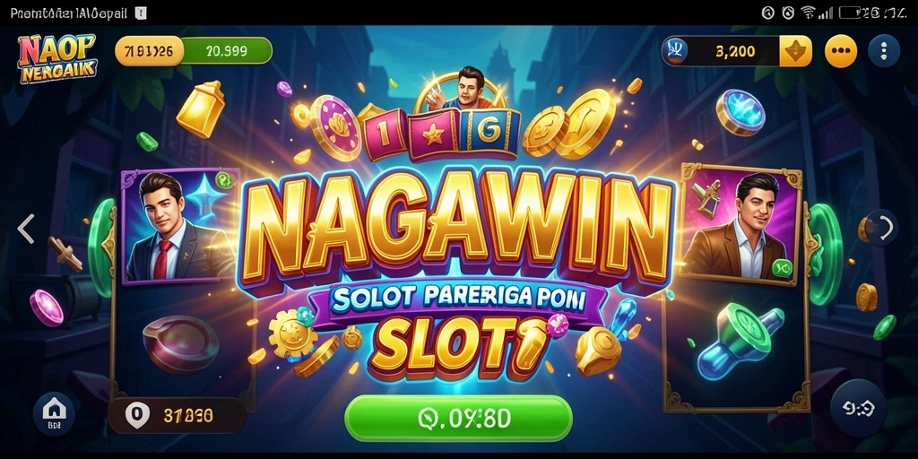 Screenshot NAGAWIN menampilkan gameplay slot yang mengasyikkan.